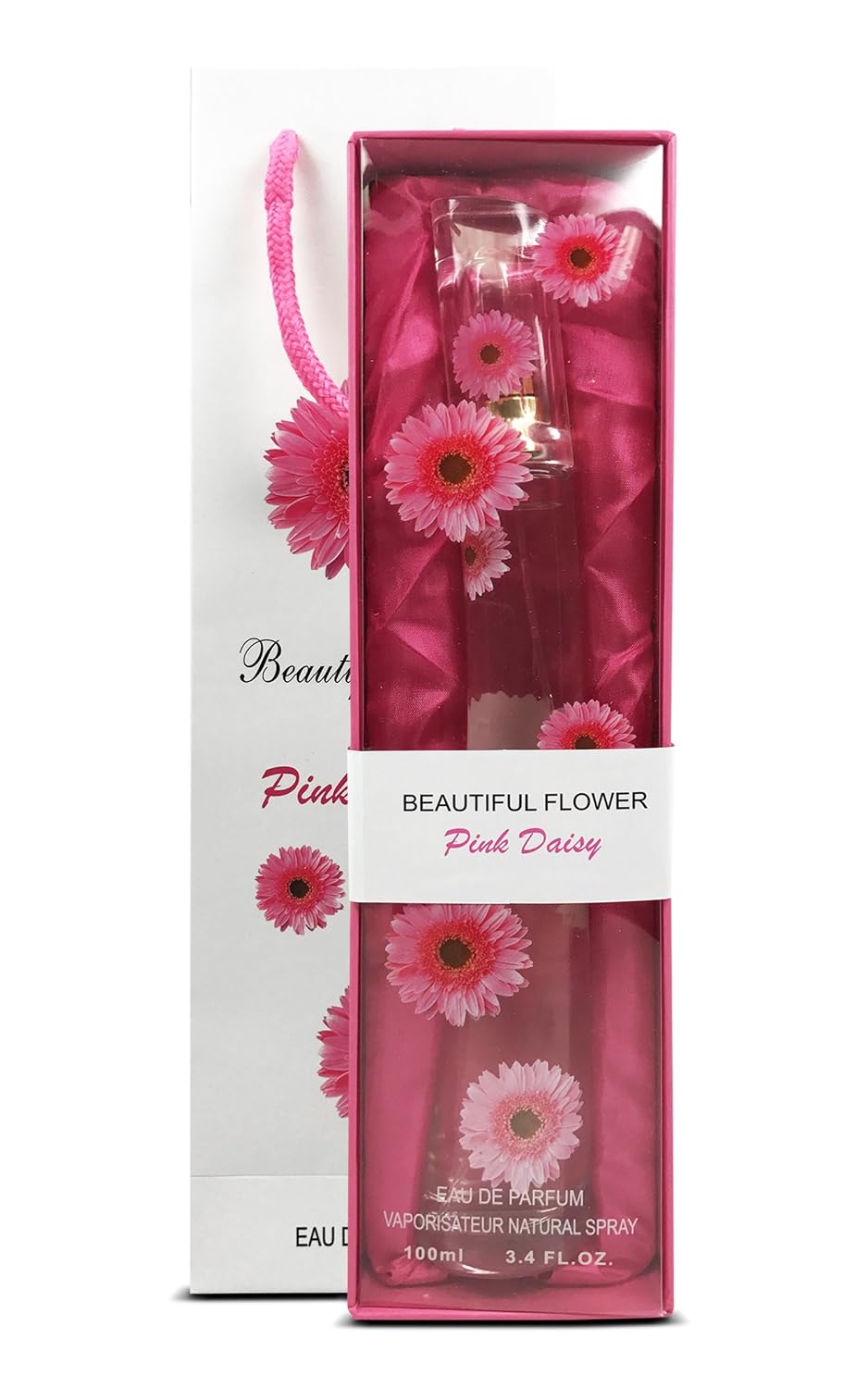 Beautiful Flower Pink Daisy by Beautiful Flower 3.4 Oz Eau De Parfum Spray for Women