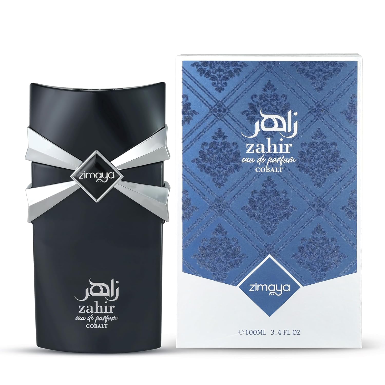 Zahir Cobalt by Zimaya 3.4 oz Eau De Parfum Spray for Unisex