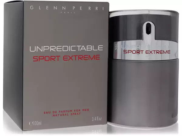 Unpredictable Sport Extreme by Glenn Perri 3.4 Oz Eau De Toilette Spray for Men