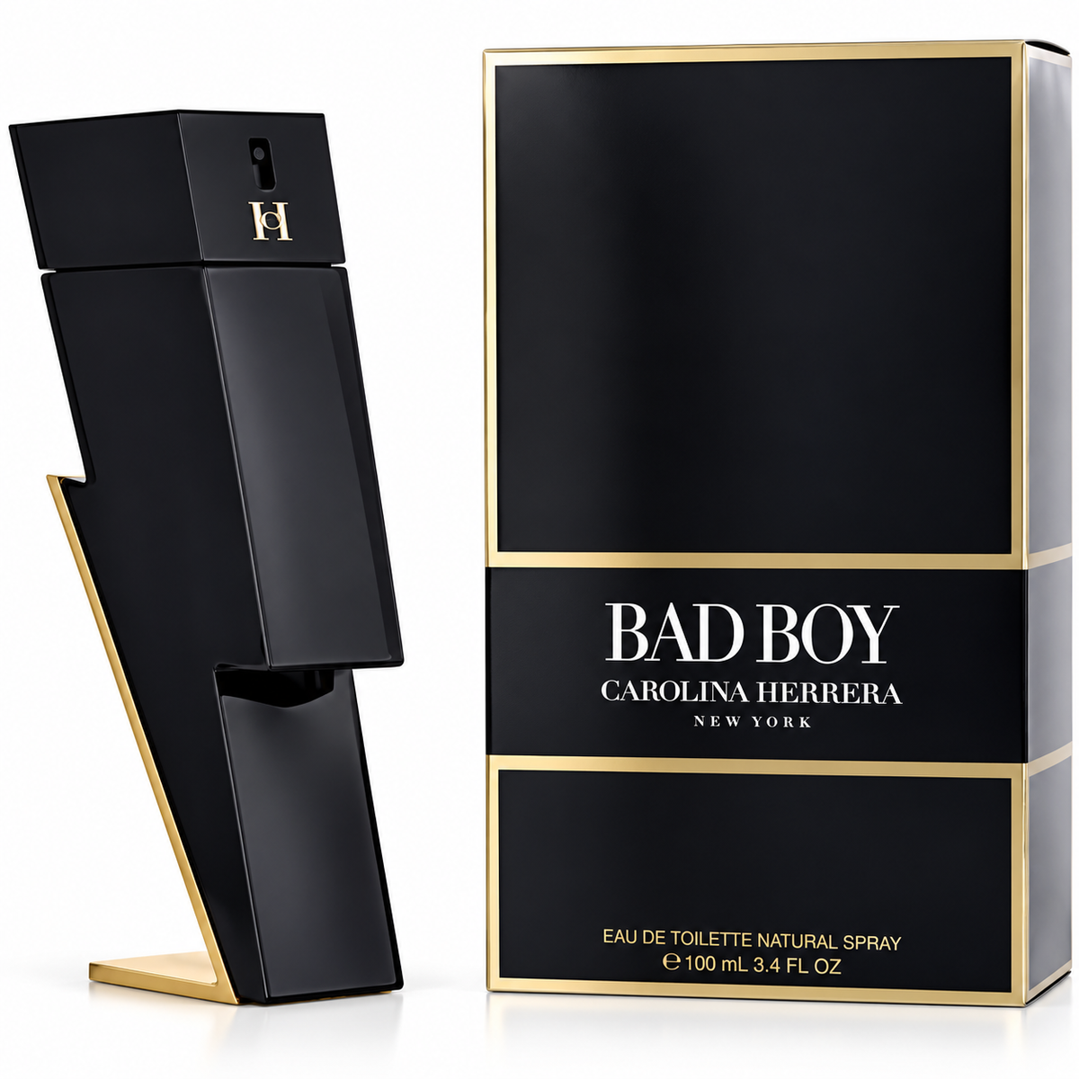 Bad Boy 3.4 by Carolina Herrera 3.4 Oz Eau De Toilette Spray for Men