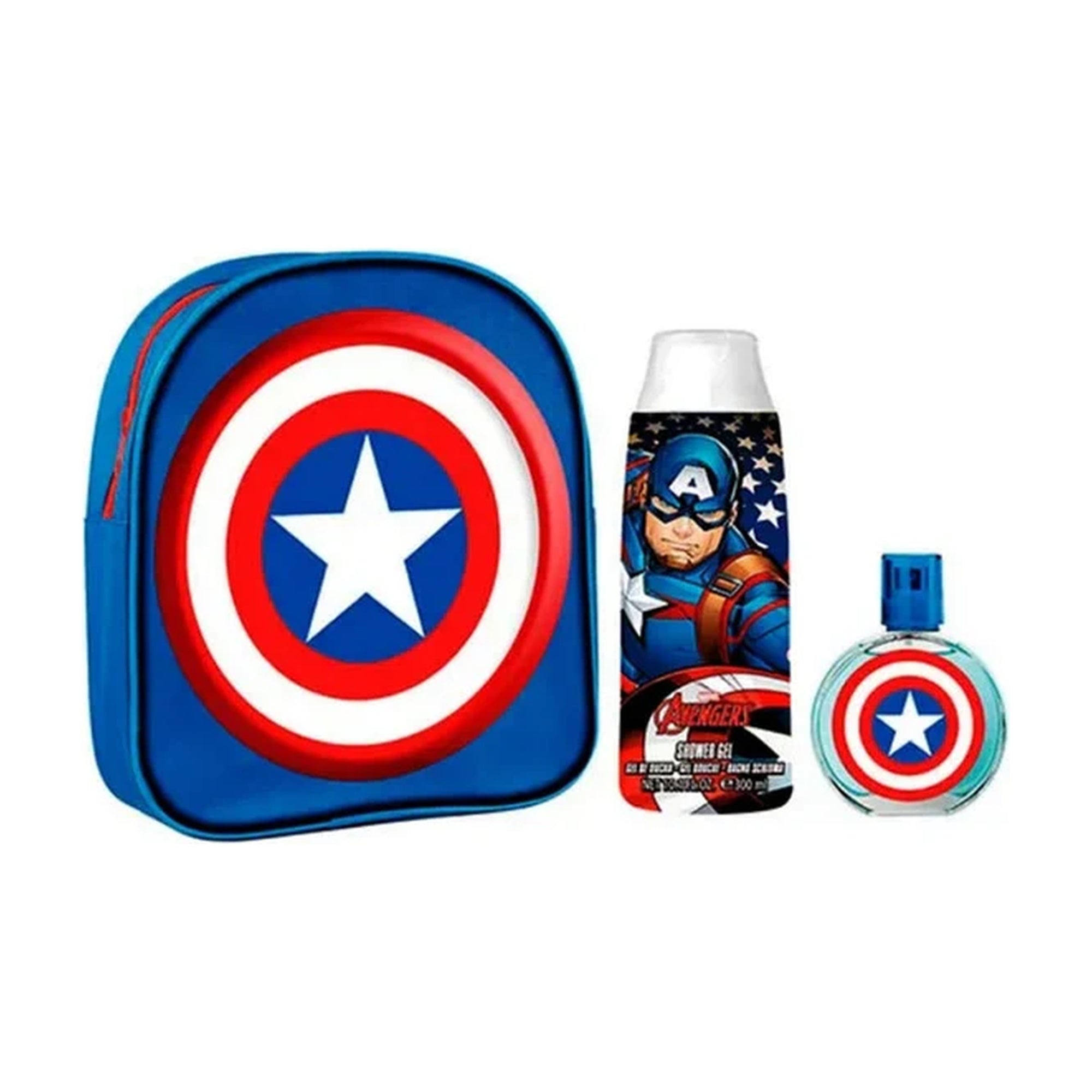Captain America 2 Pc Set EDT 1.7, Sg 10.0 Oz For Kid Fragrance by Marvel for Kid