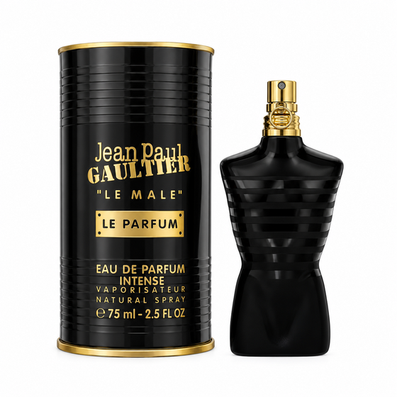 Le Male Le Parfum Intense by Jean Paul Gaultier 2.5 Oz Eau De Parfum for Men enhanced image 1