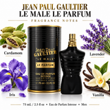 Jean Paul Gaultier Le Parfum by Jean Paul Gaultier 2.5 Oz Eau De Parfum Intense Spray for Men