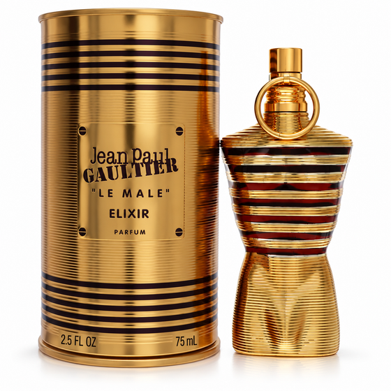 Le Male Elixir by Jean Paul Gaultier 2.5 Oz Parfum Spray for Men enhanced image 1