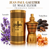 Le Male Elixir by Jean Paul Gaultier 4.2 Oz Parfum Spray In Box for Men