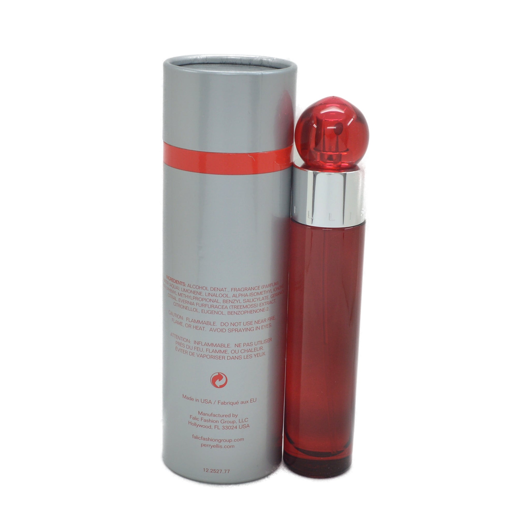 360 Red by Perry Ellis 1.6 Oz Eau De Toilette Spray for Men