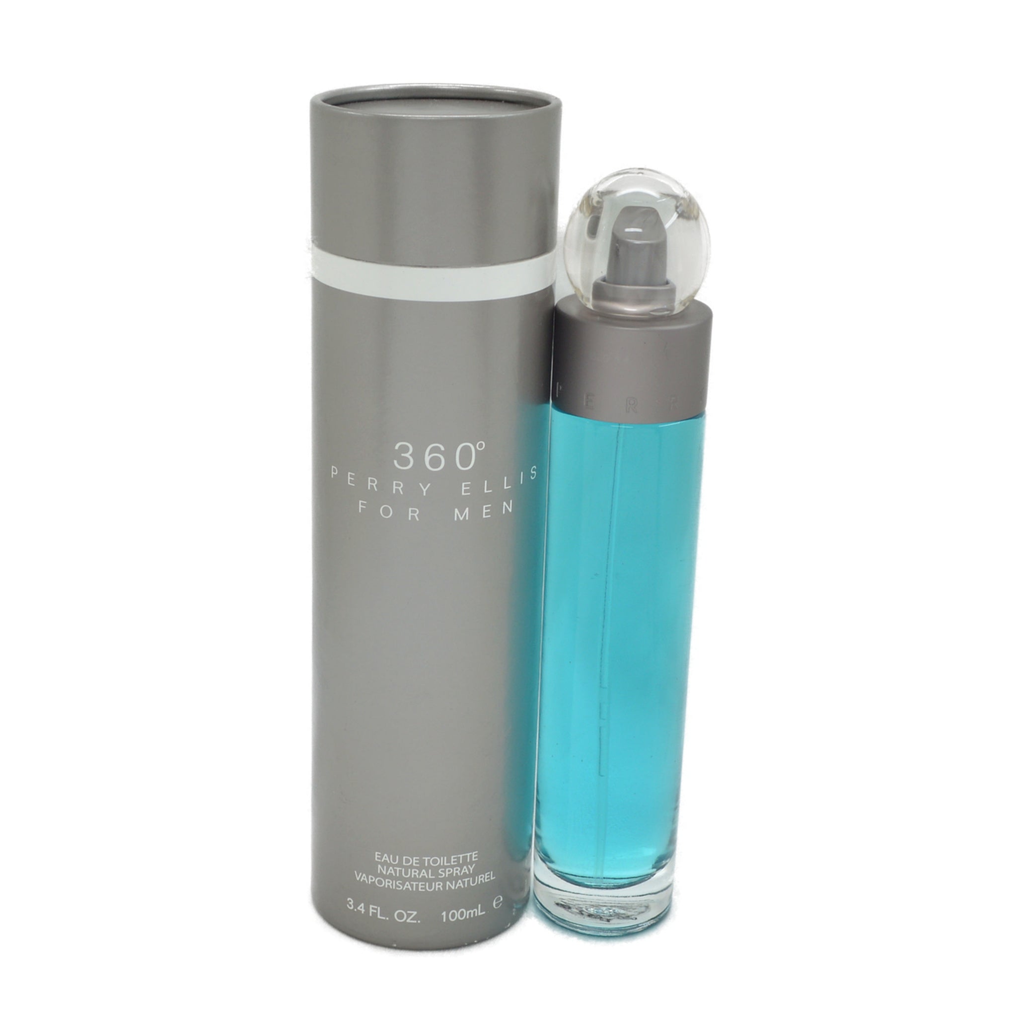 Perry Ellis 360 by Perry Ellis 3.4 Oz Eau De Toilette for Men front product image (UPC 844061000612)