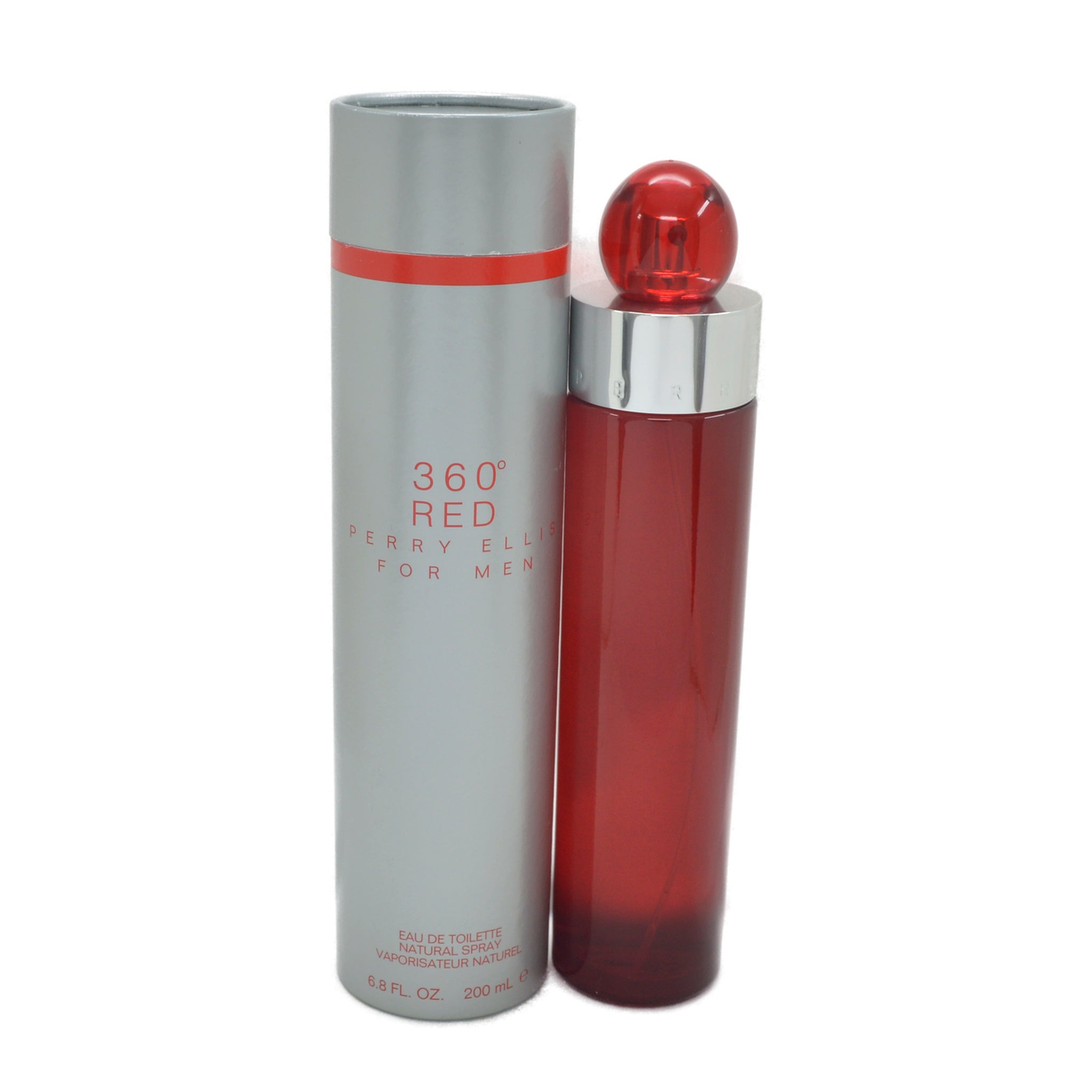 360 Red by Perry Ellis 6.7 Oz Eau De Toilette Spray for Men front product image (UPC 844061002302)