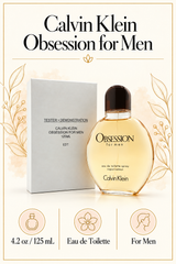 Obsession by Calvin Klein 4.2 Oz Eau De Toilette Spray for Men Tester