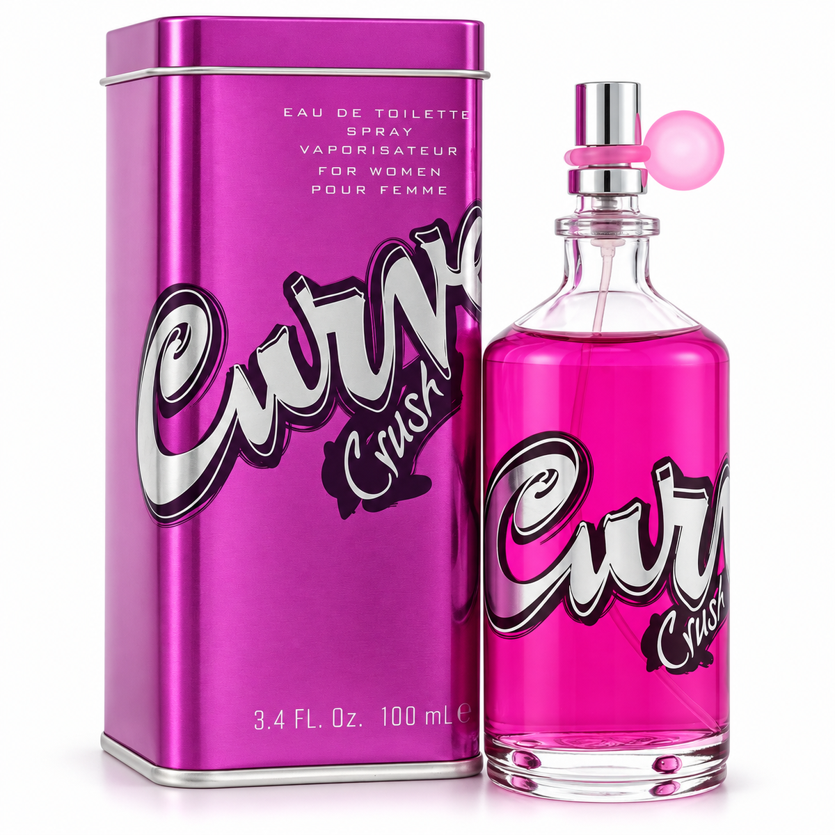 Curve Crush by Liz Claiborne 3.4 Oz Eau De Toilette Spray for Women