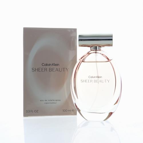 Sheer Beauty By Calvin Klein 3.3 Oz Eau De Toilette Spray For Women In Box
