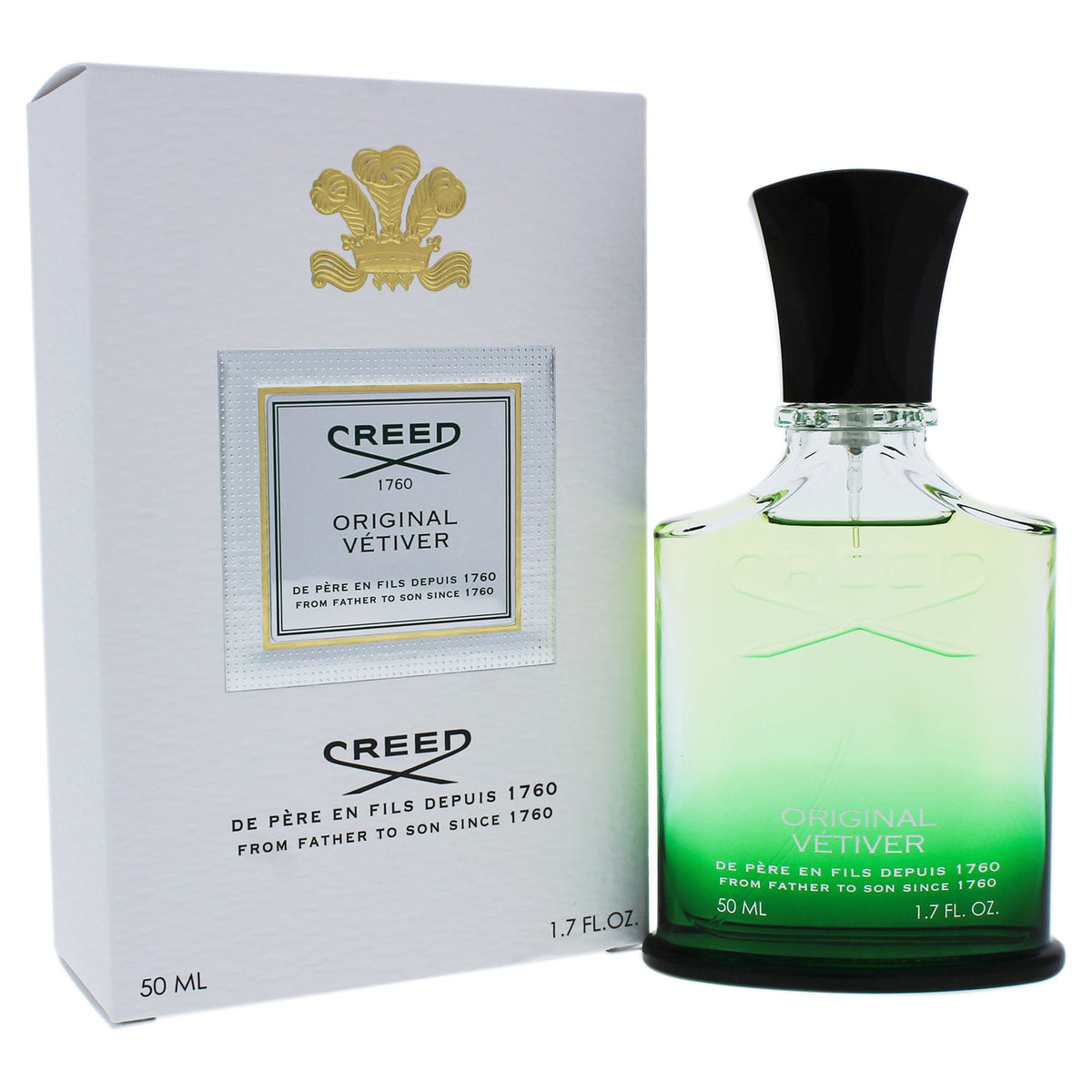 Original Vetiver by Creed 1.7 Oz Eau De Parfum Spray for Men