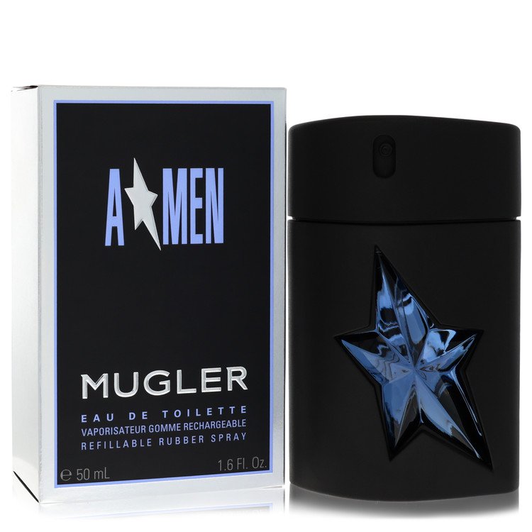 Angel by Thierry Mugler by Thierry Mugler 1.7 Oz Oz Eau De Toilette Spray Refillable (rubber Flask) 1.7 Oz for Men