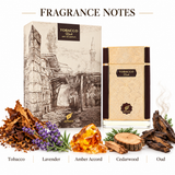 Tobacco Rush by Afnan 2.7 Oz Eau De Parfum Spray In Box for Men