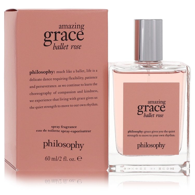 Amazing Grace Ballet Rose by Philosophy Eau De Toilette Spray 2 Oz for Women