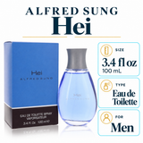 Hei by Alfred Sung 3.4 Oz Eau De Toilette Spray In Box for Men