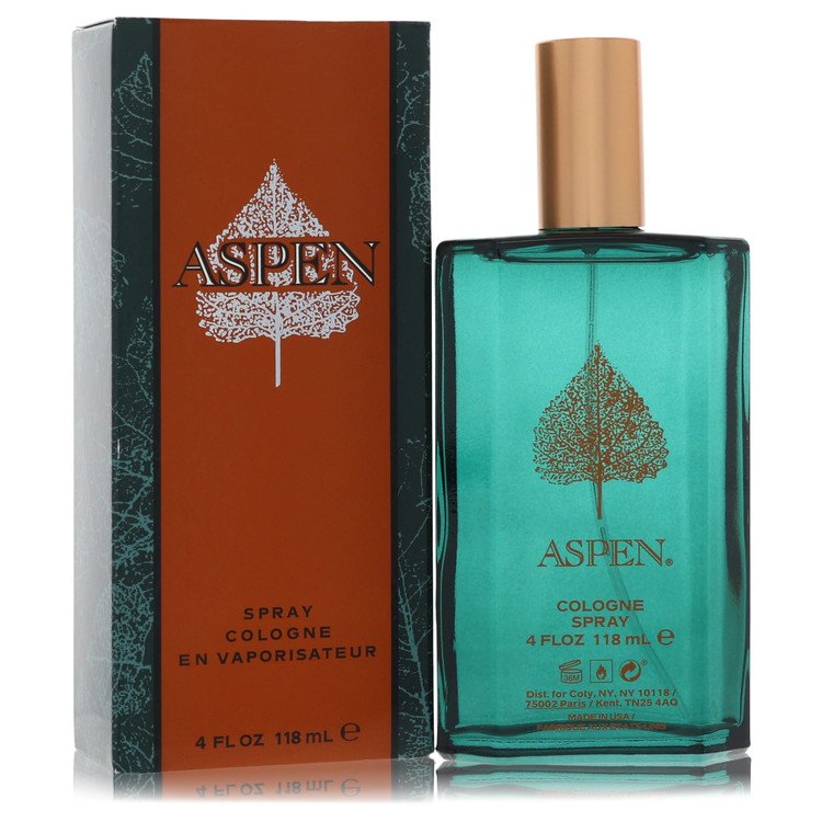 Aspen by Coty 4 Oz Cologne Spray for Men