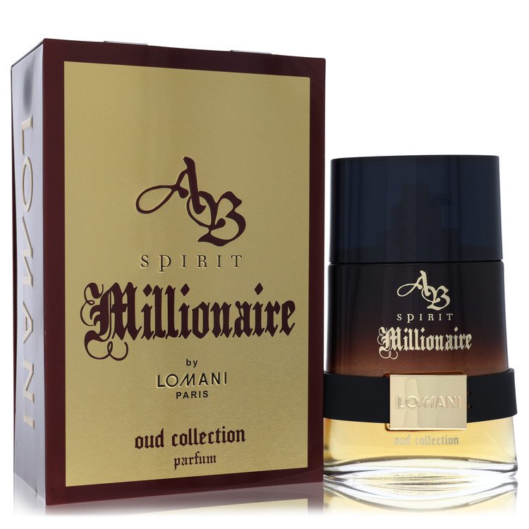 Ab Spirit Millionaire Oud by Lomani by Lomani 6.7 Oz Oz Parfum Spray 6.7 Oz for Men