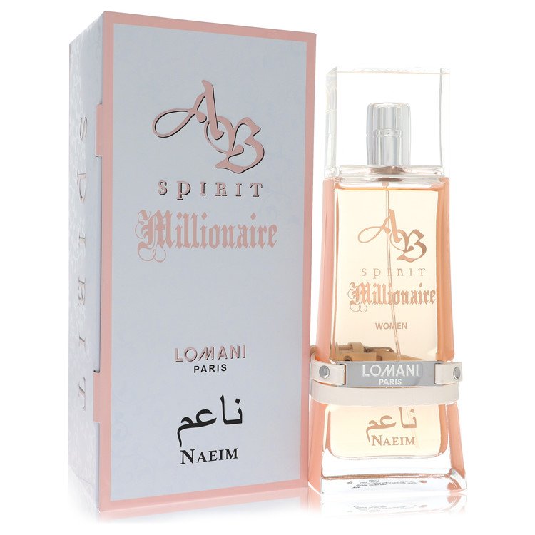 Ab Spirit Millionaire Naeim by Lomani 3.3 Oz Eau De Parfum Spray for Women