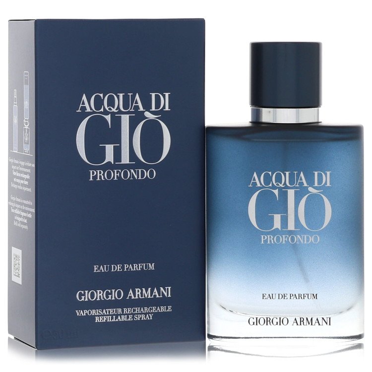 Acqua Di Gio Profondo by Giorgio Armani 1.6 Oz Eau De Parfum Spray In Box for Men