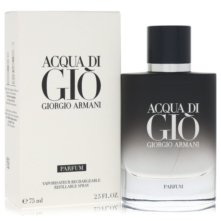 Acqua Di Gio by Giorgio Armani Parfum Refillable Spray 2.5 oz | Men Collection by AAA Beauty - Premium Men Perfume and Cologne | AAA Beauty