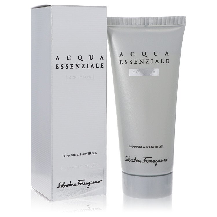 Acqua Essenziale Colonia by Salvatore Ferragamo 3.4 Oz Shower Gel for Men