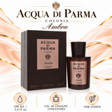 Acqua Di Parma Colonia Ambra 3.4 Oz Eau De Cologne Concentree Spray .. By Acqua For Unisex