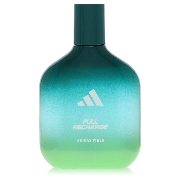 Adidas Vibes Full Recharge by Adidas 3.3 Oz Eau De Parfum Spray (Tester) for Men