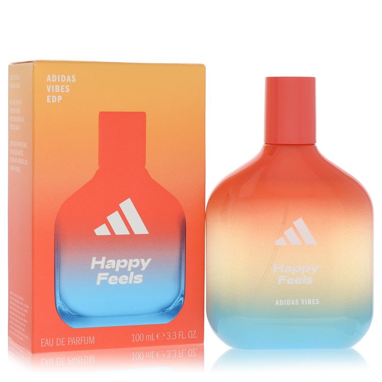 Adidas Vibes Happy Feels by Adidas 3.3 Oz Eau De Parfum Spray for Women