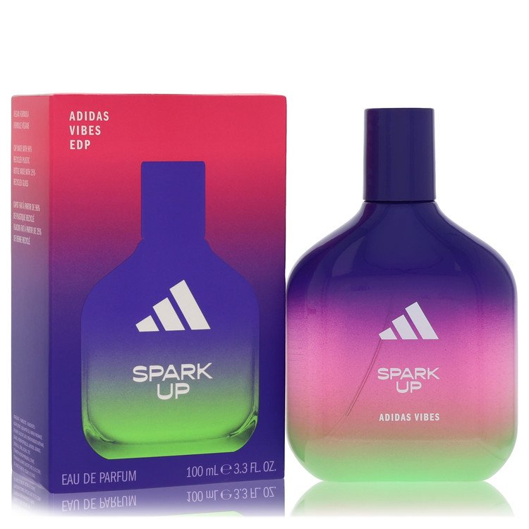 Adidas Vibes Spark Up by Adidas 3.3 Oz Eau De Parfum Spray for Women