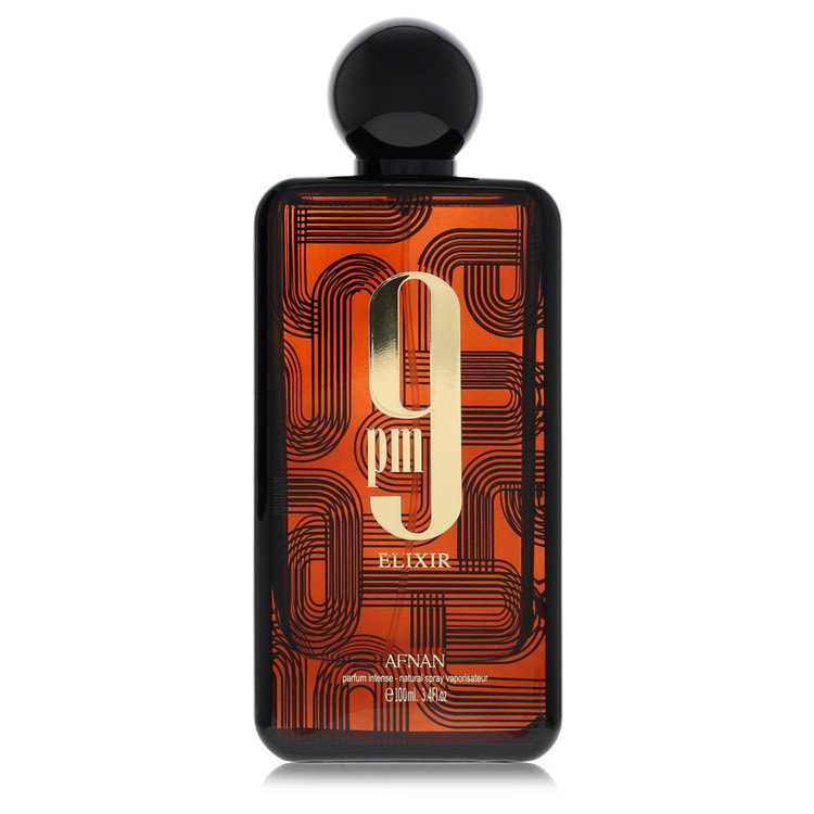 Afnan 9Pm Elixir Intense by Afnan Parfum Intense Spray (Unisex Tester) 3.4 oz | Men Collection by AAA Beauty - Premium Men Perfume and Cologne | AAA Beauty