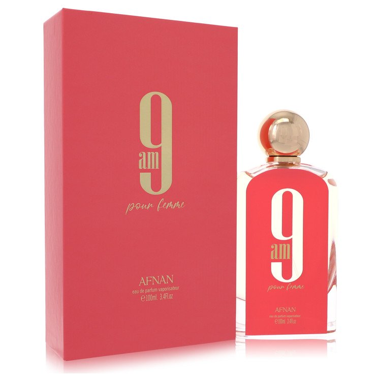 9 Am Pour Femme - Coral by Afnan 3.4 Oz Eau De Parfum Spray for Women