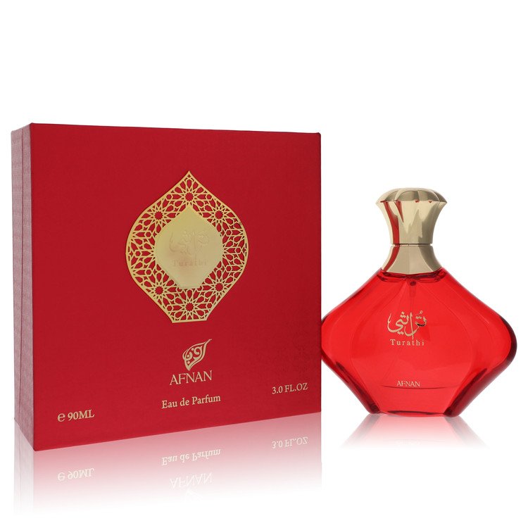 Afnan Turathi Red by Afnan 3 Oz Eau De Parfum Spray for Women