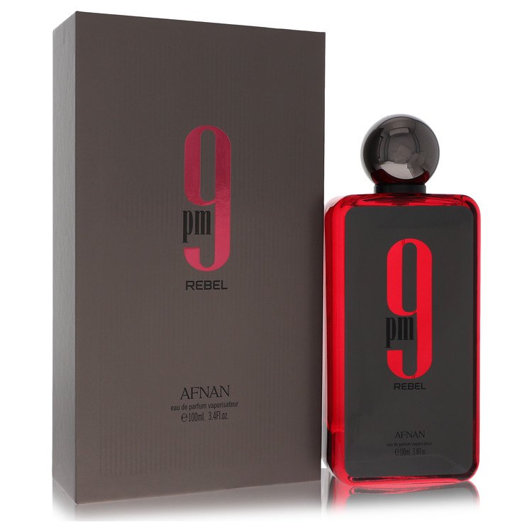 9 Pm Rebel By Afnan for Men - 3.4 OZ EAU DE PARFUM SPRAY