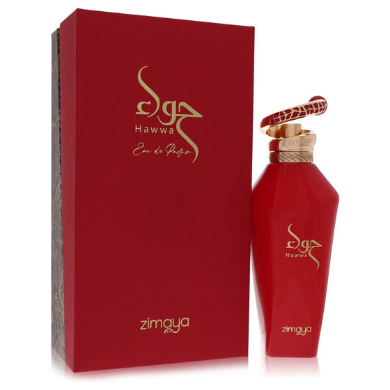 Zimaya Hawwa Red by Afnan 3.4 Oz Eau De Parfum Spray for Unisex