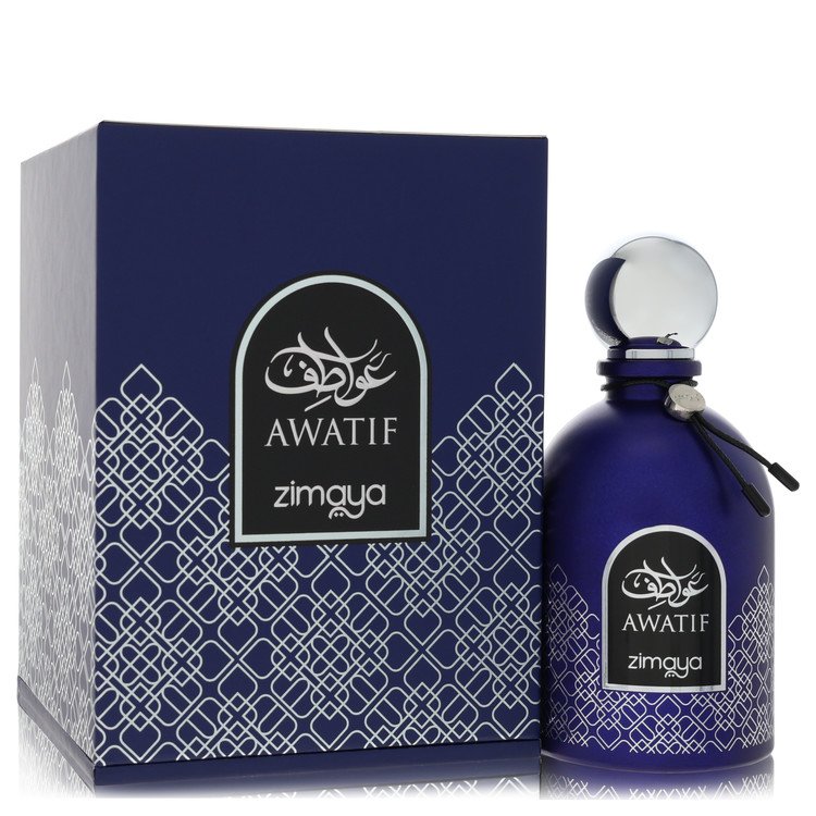 Afnan Zimaya Awatif Blue by Afnan Eau De Parfum Spray 3.4 oz | Men Collection by AAA Beauty - Premium Men Perfume and Cologne | AAA Beauty