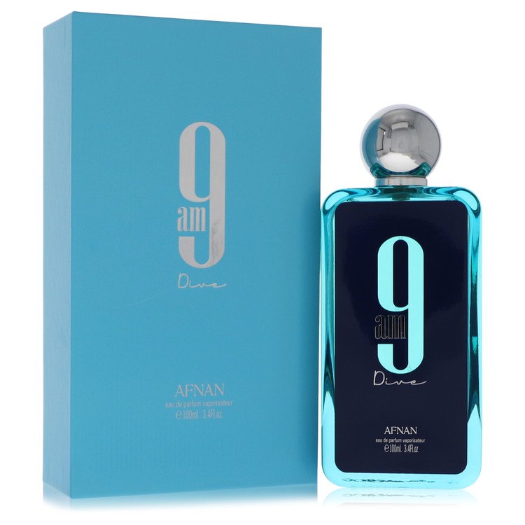 Afnan 9Am Dive 3.4 Oz Eau De Parfum Spray (Blue) for Unisex