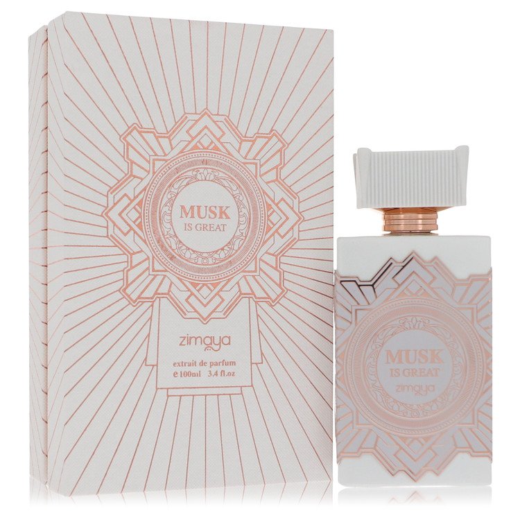 Afnan Zimaya Musk Is Great 3.4 Oz Eau De Parfum Spray for Unisex