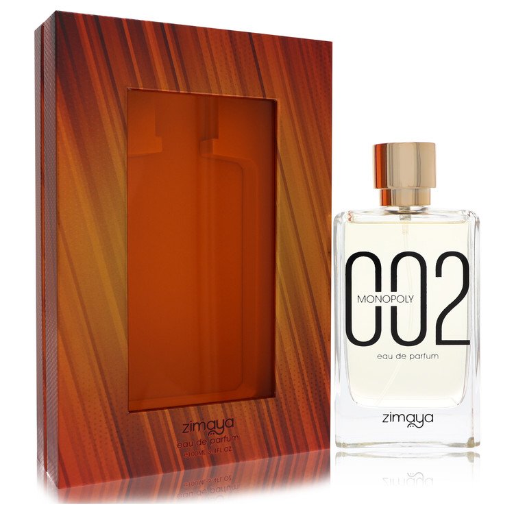 Afnan Zimaya Monopoly 002 by Afnan 3.4 Oz Eau De Parfum Spray for Men