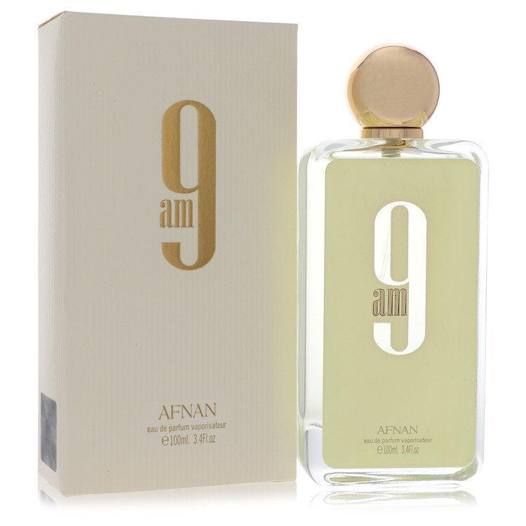 Afnan 9Am 3.4 Oz Eau De Parfum Spray (White) for Unisex