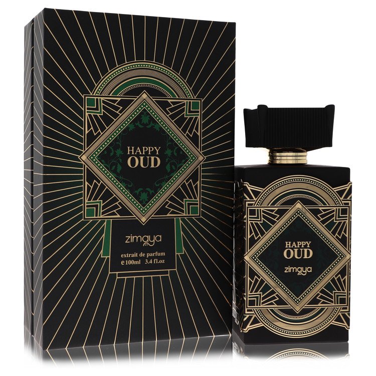 Afnan Zimaya Happy Oud by Afnan 3.4 Oz Extrait De Parfum Spray (unisex) for Men