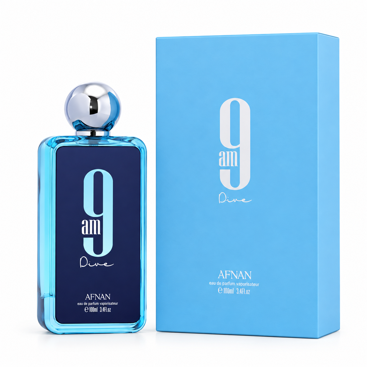 9 Am Dive U by Afnan 3.4 Oz Eau De Parfum Spray for Unisex