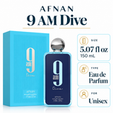 9 Am Dive by Afnan 5.07 Oz Eau De Parfum Spray In Box for Women
