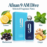 9 Am Dive by Afnan 5.07 Oz Eau De Parfum Spray In Box for Women