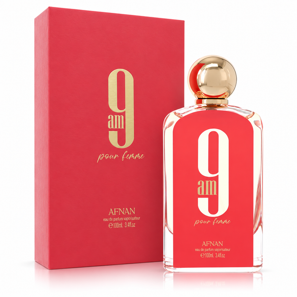 9 Am Femme by Afnan 3.4 Oz Eau De Parfum for Women