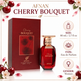 Cherry Bouquet by Afnan 2.7 Oz Eau De Parfum Spray for Women