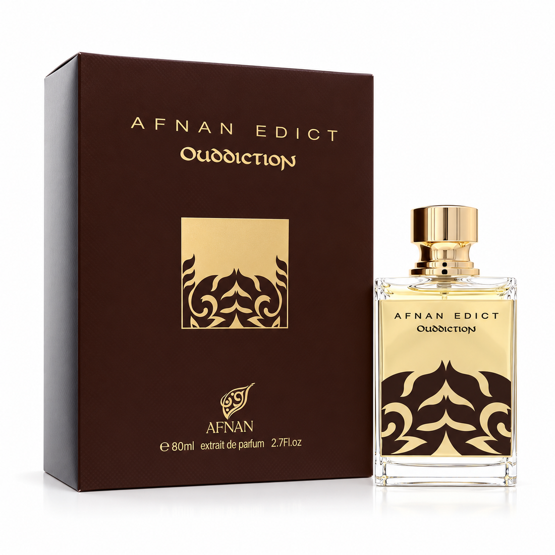 Afnan Edict Ouddiction 2.7 oz 80 mL Extrait de Parfum Spray Unisex