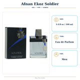 Afnan Ekoz Soldier 3.4 Oz Eau De Parfum Spray for Men