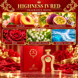 Highness Iv Red by Afnan 3.4 Oz Eau De Parfum Spray In Box for Women
