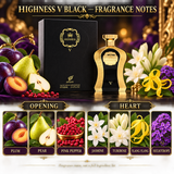 Highness V Black by Afnan 3.4 Oz Eau De Parfum Spray In Box for Women